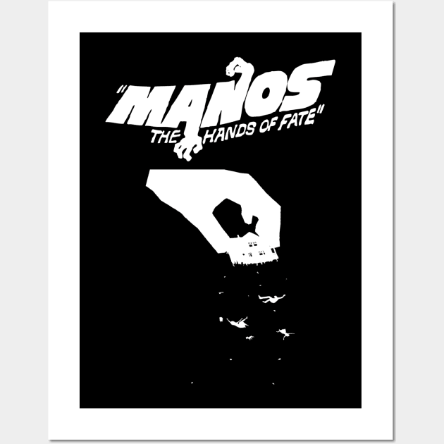 Manos the Hands of Fate Wall Art by GuitarManArts